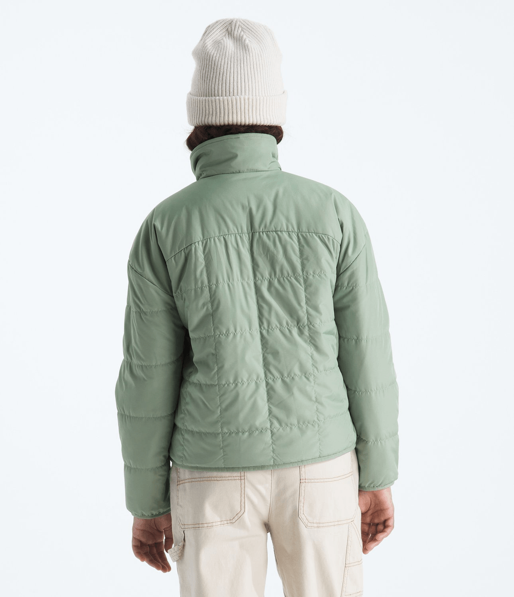 jaqueta-the-north-face-infantil-teen-girls-reversible-shasta-full-zip-slate-moss-pp