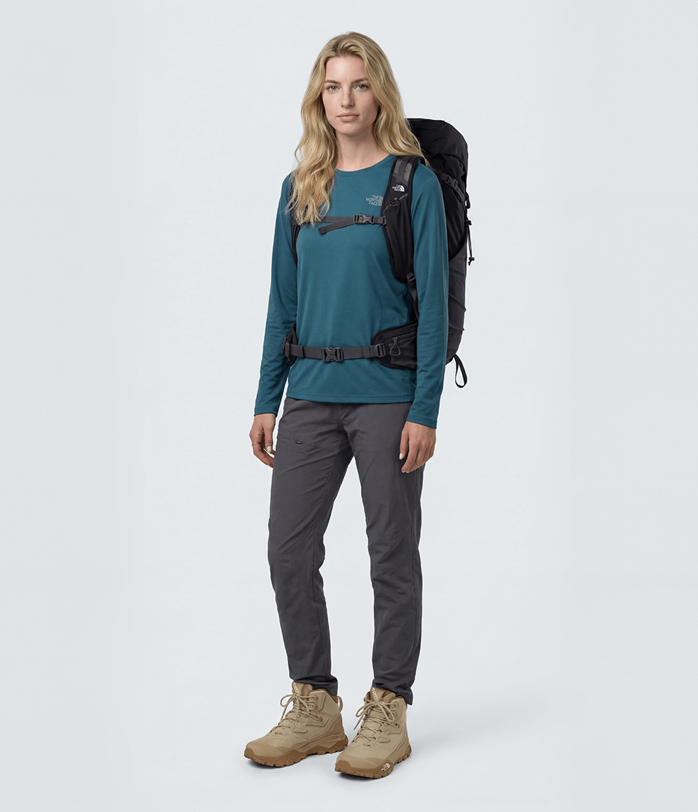 camiseta-the-north-face-feminina-hyper-tee-crew-space-pp
