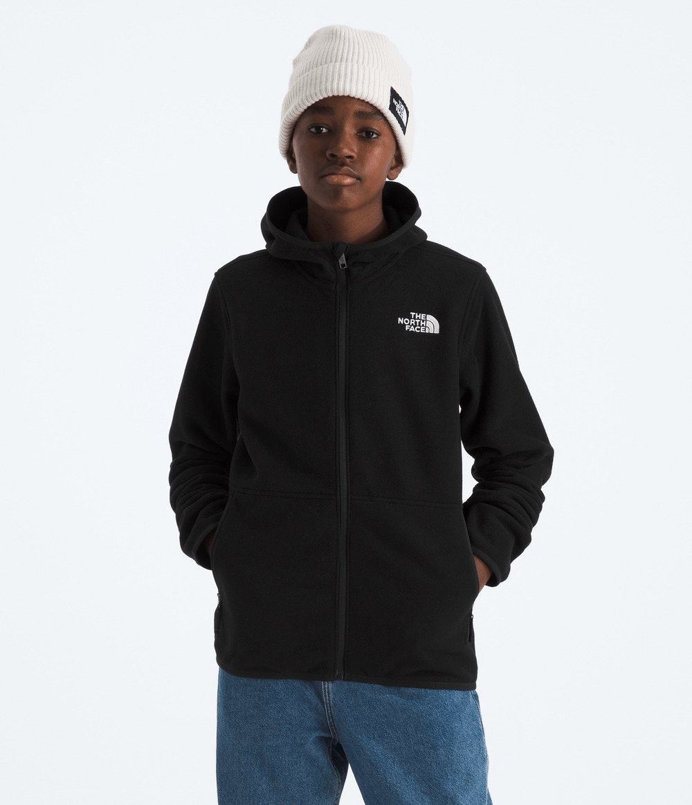 fleece-the-north-face-infantil-teen-glacier-full-zip-hoodie-tnf-black-pp