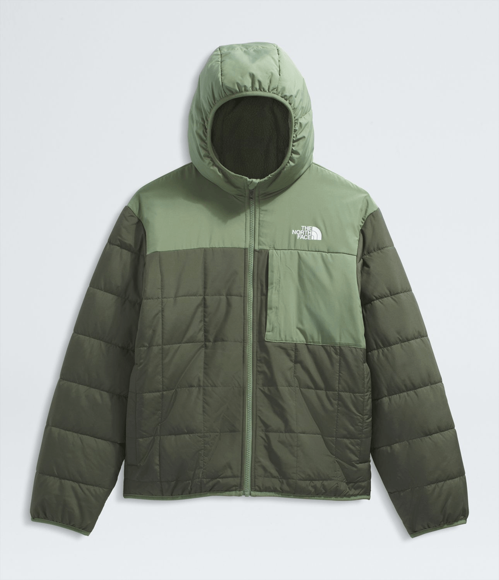 jaqueta-the-north-face-infantil-teen-boys-reversible-shasta-full-zip-hooded-new-taupe-green-bark-mist-pp