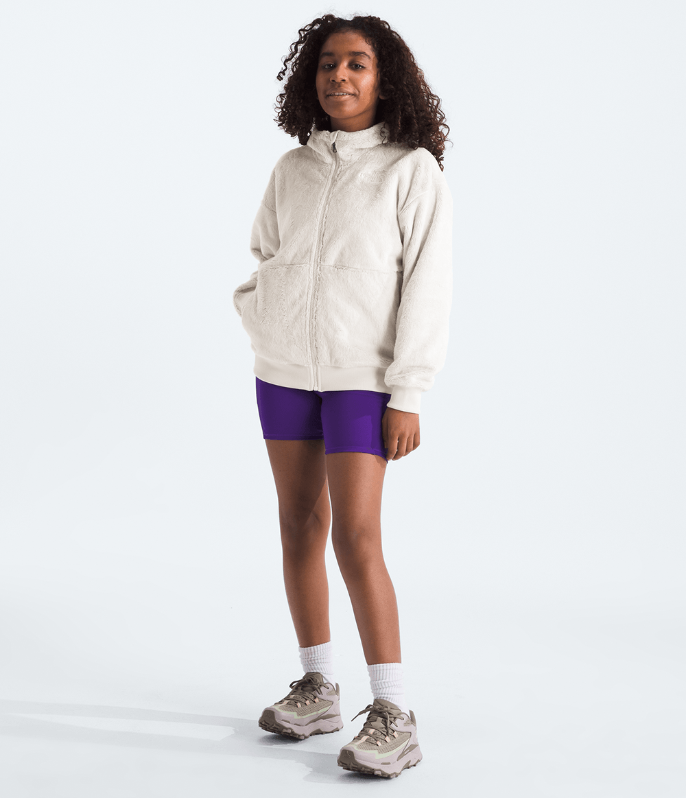 fleece-the-north-face-infantil-teen-girls-osito-full-zip-hoodie-white-dune-m