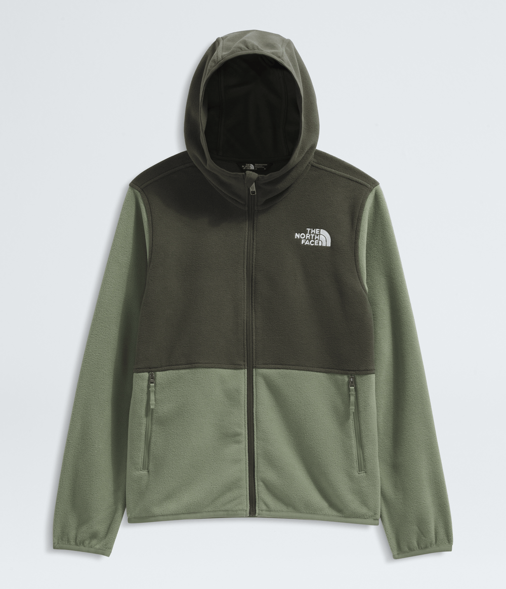 fleece-the-north-face-infantil-teen-glacier-full-zip-hoodie-bark-mist-new-taupe-green-pp