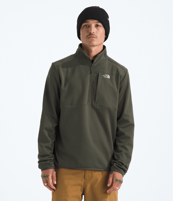 fleece-the-north-face-masculino-tnf-performance-fleece-1-4-zip-new-taupe-green-m
