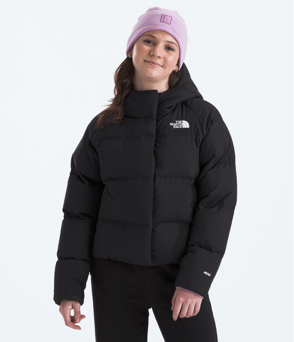 jaqueta-the-north-face-infantil-girls-north-down-hooded-tnf-black-pp